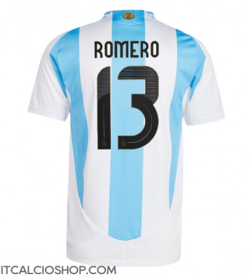 Argentina Cristian Romero #13 Prima Maglia Copa America 2024 Manica Corta
